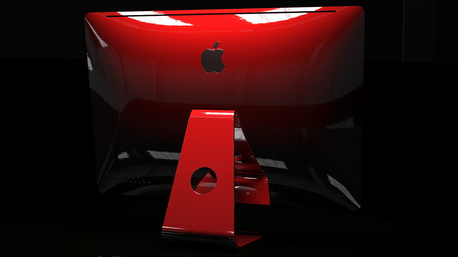 Купить Эксклюзивный iMac Red Apple